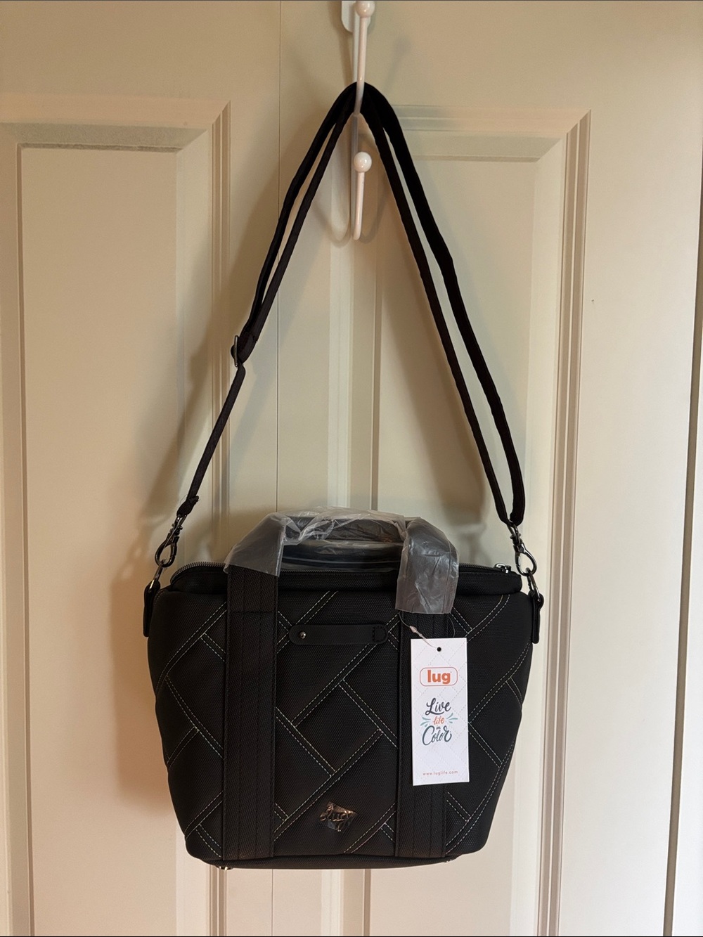 LUG Dory Matte Luxe Vegan Leather Tote